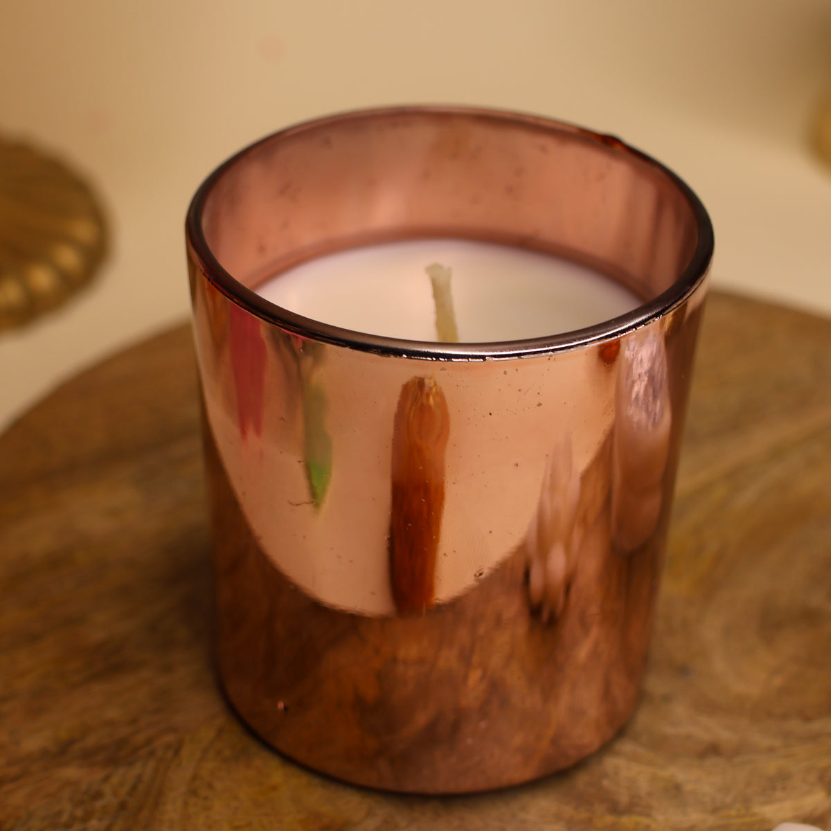 Tamra Gulab - Copper Jar Candle, 220 ml