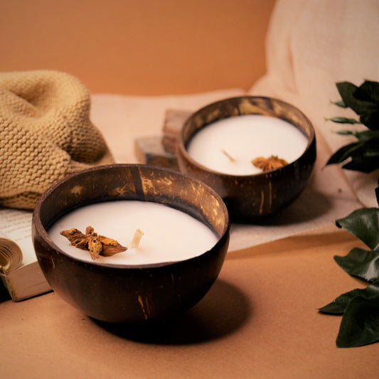 Rustic Spice Coconut Candles