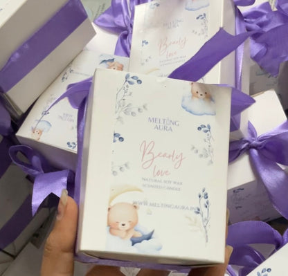 Purple love -oh baby candle