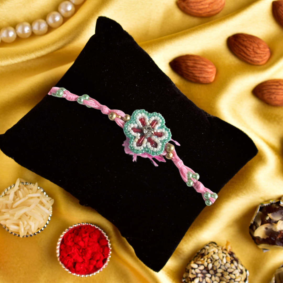 Flower bloom Rakhi