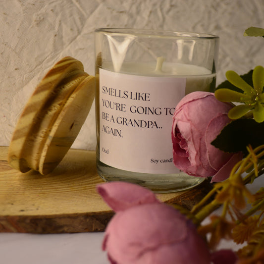 Custom Message Candle