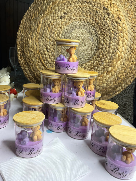 Purple love -oh baby candle
