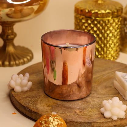 Tamra Gulab - Copper Jar Candle, 220 ml