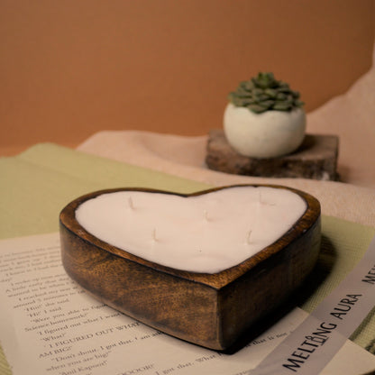 Whispers of White-heart bowl cadle