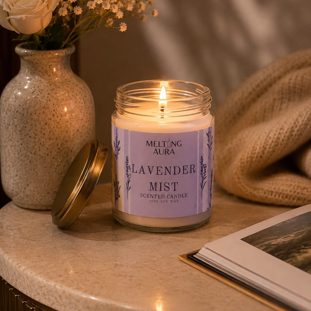 Lavender Mist soya candle