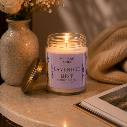 Lavender Mist soya candle