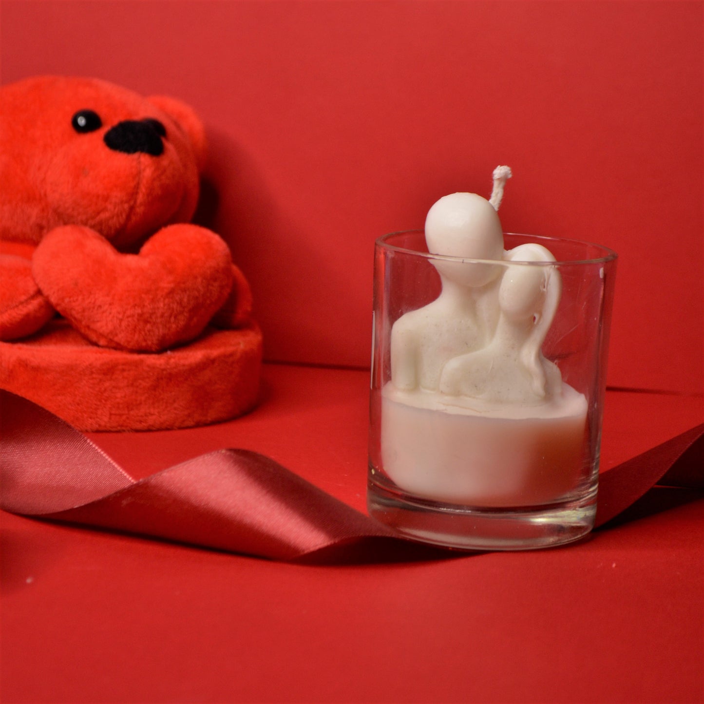 Falling in love-couple candle
