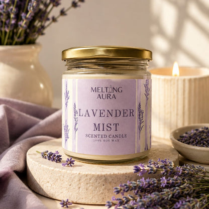 Lavender Mist soya candle