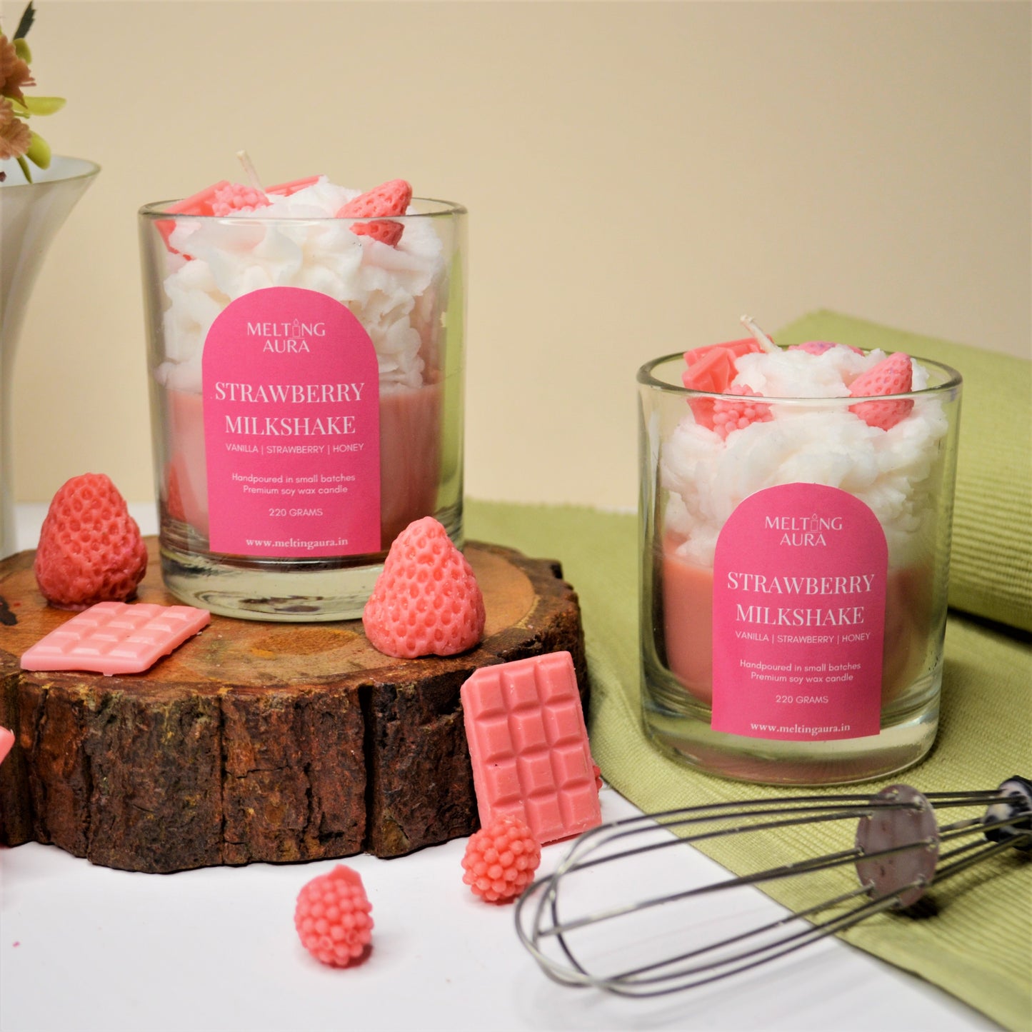 Strawberry milkshake